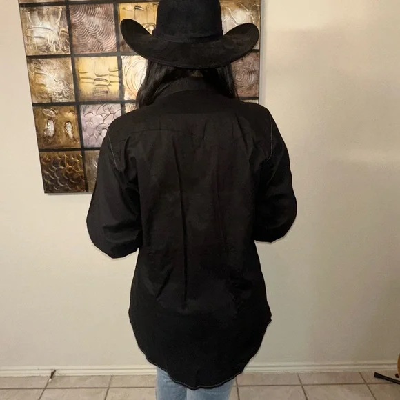 Wrangler Rock Black Studded Women's Jacket - Picture 9 of 9